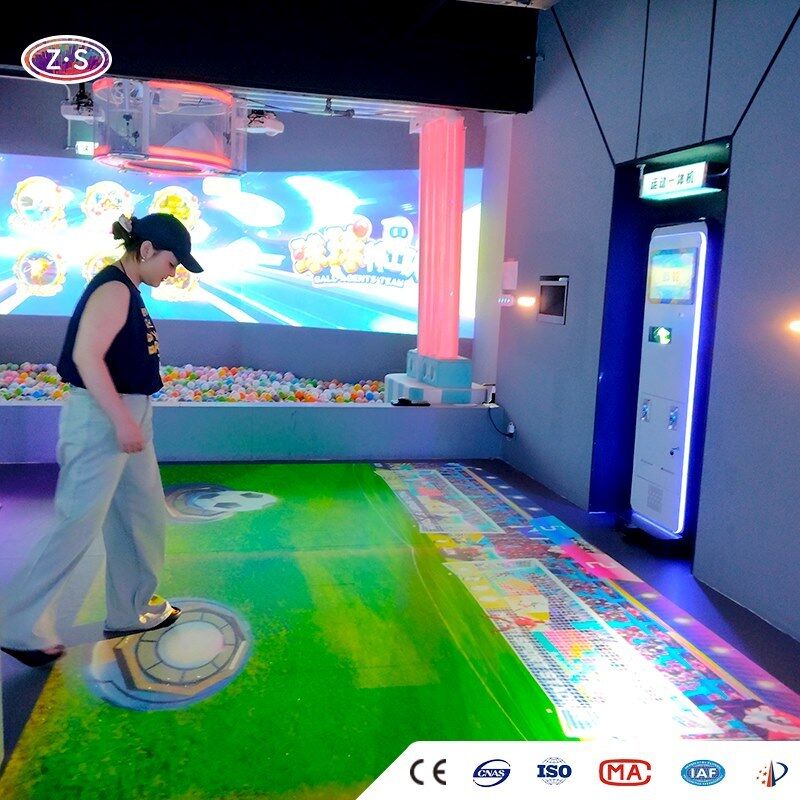 Smart Fitness Activity Floor Compact Motion Sensing Floor Games Solution for Kids