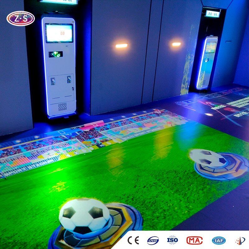  Immersive Floor Game Station Mobile Floor Projector For Instagrammable Attraction