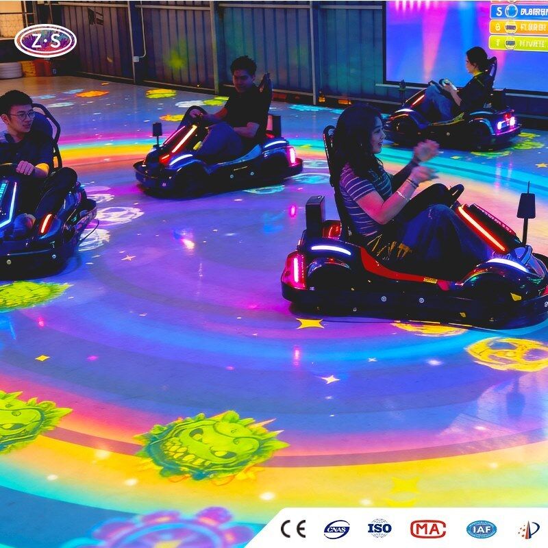 Turnkey Solution Interactive Racing Arena Immersive Go Karting For Mall Projects