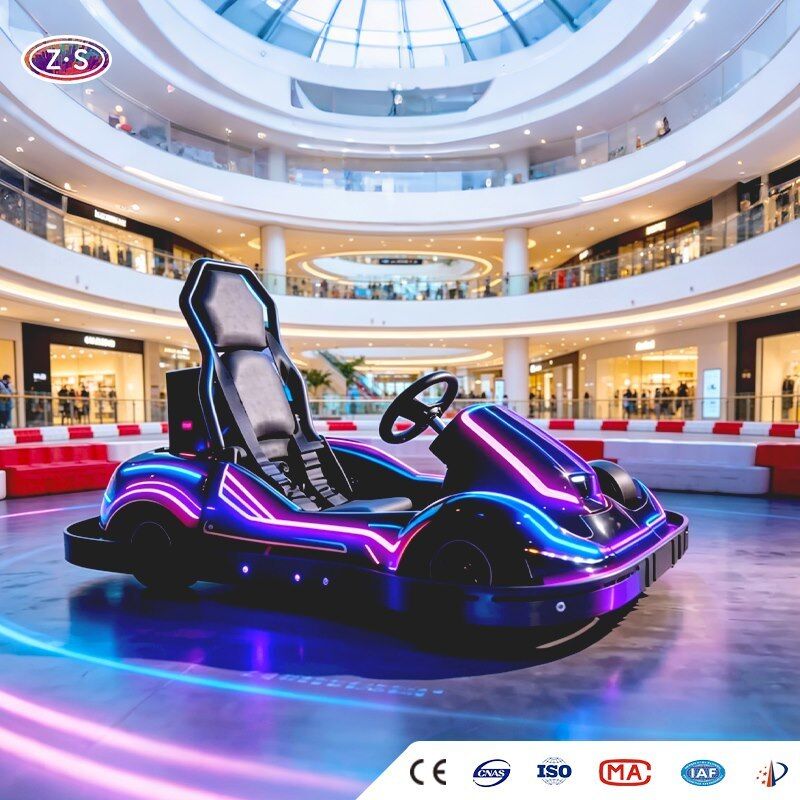 Immersive Go Karting Projection Mapping Racing For Exhibition Experience Zones