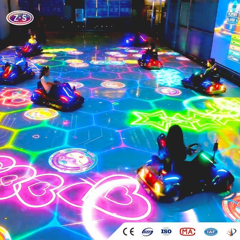Go Karting inmersivo Interactivo de carreras ligeras Experiencia de conducción real para Holiday Resort