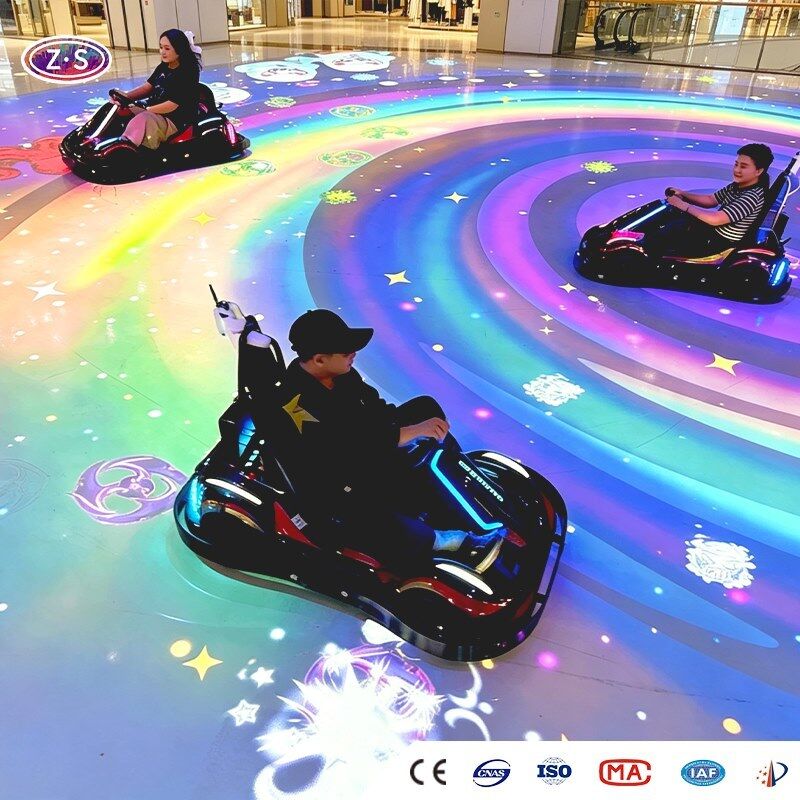 Real Driving Interactive Racing Arena Immersive Go Karting For Retail Spaces