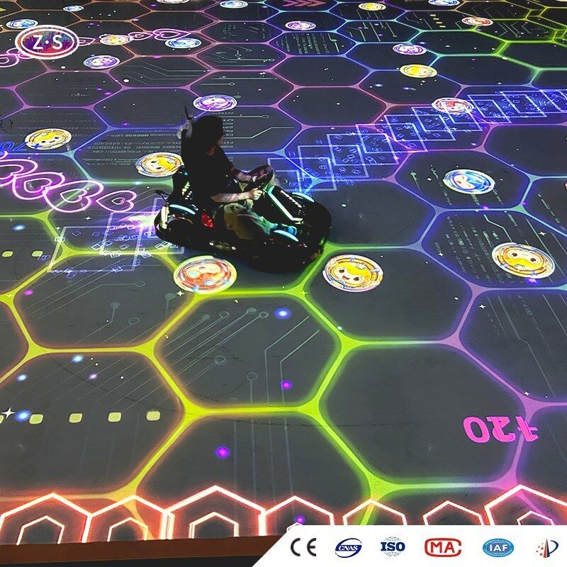 Real Driving Electric Kart Arena Immersive Go Karting For Entertainment Centers