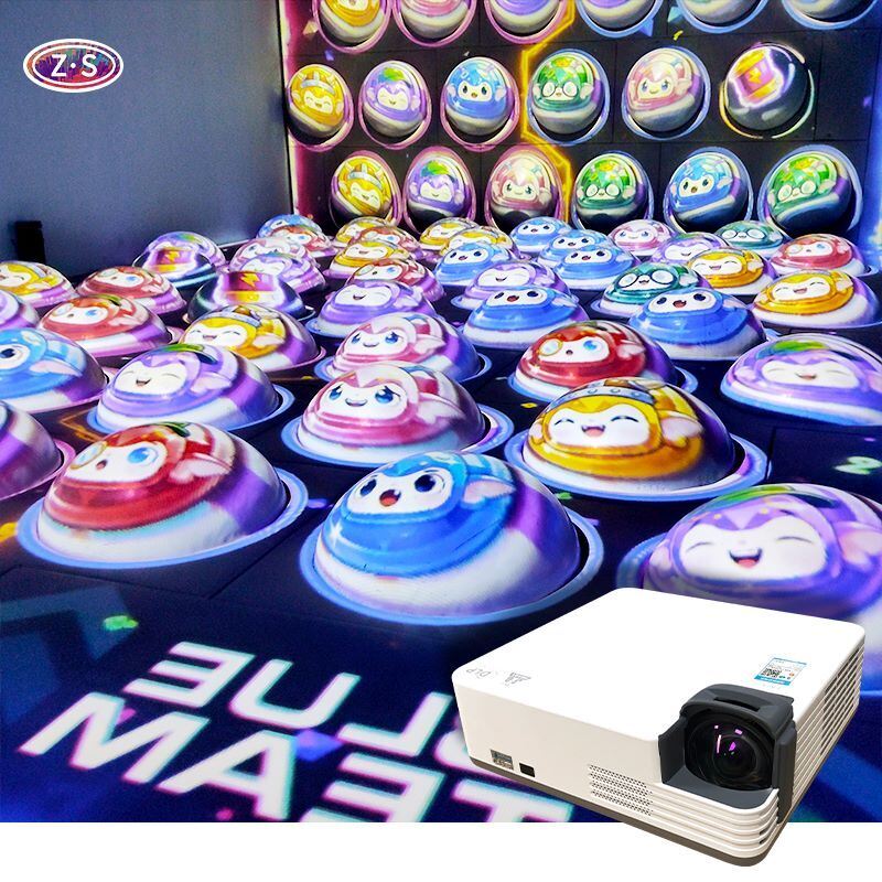 Motion-Sensing Ball Projection Games Free Movement Space No Remodeling For Play Zones