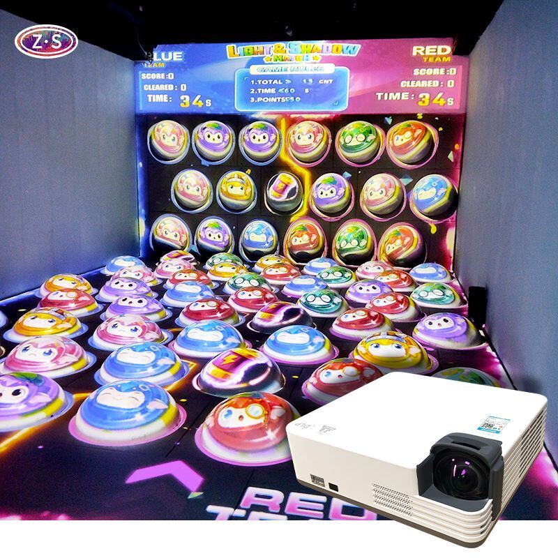 Smart Interactive Projection System Immersive Bouncing Sphere for Creative Installations