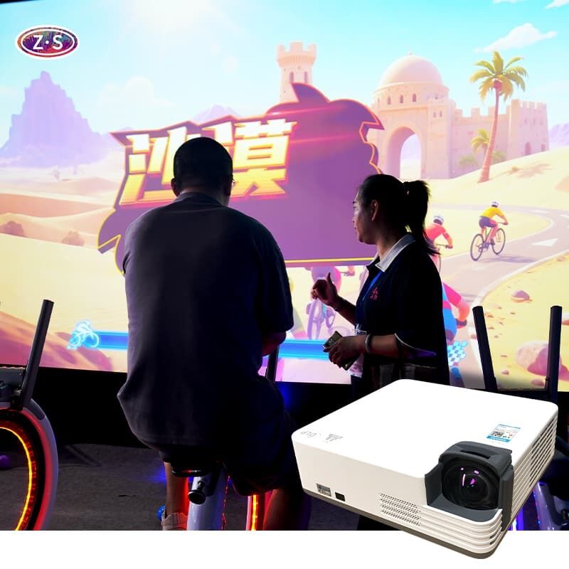 Next Generation Indoor Cycling Experience Indoor AR Bike Race Competition
