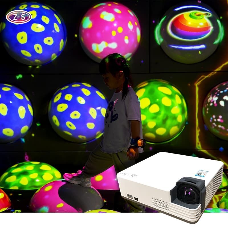 High Definition Projection Immersive Interactive Sphere Remote Management System