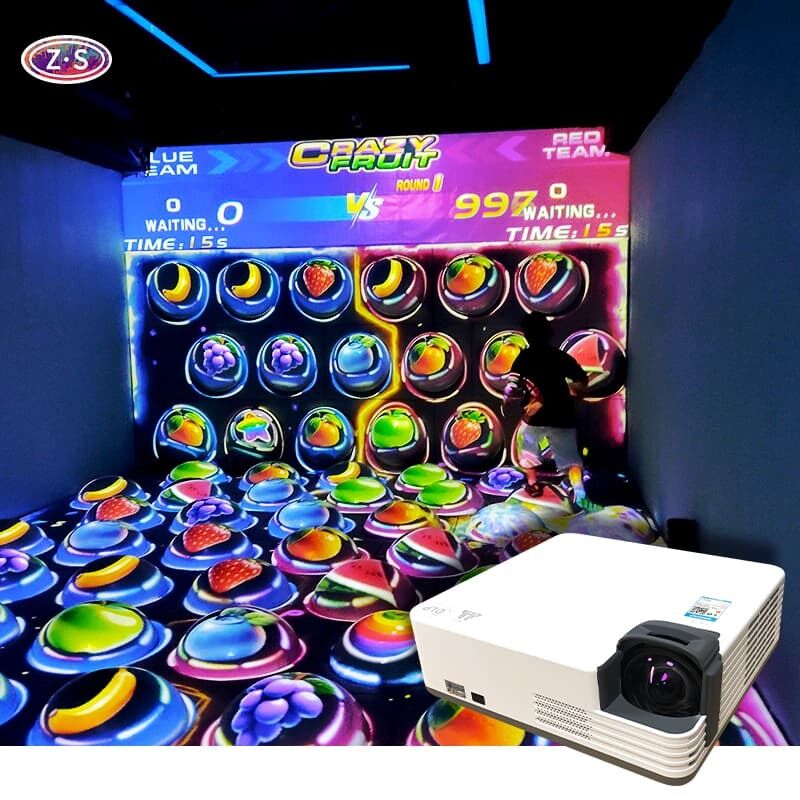 Indoor Playground Anchor Immersive Interactive Sphere Crazy Mushrooms Maths Fruits 
