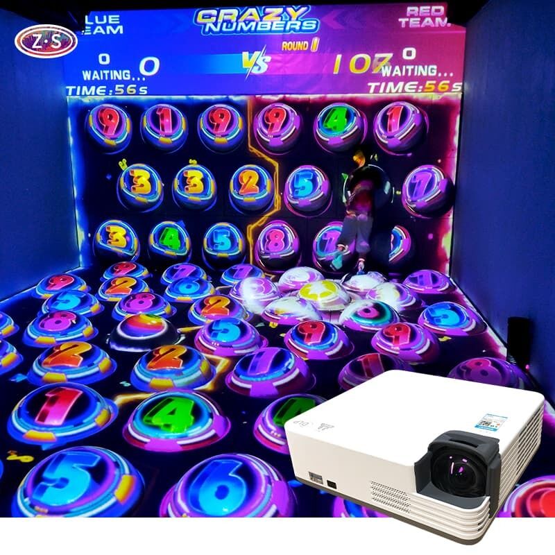 Long Life Laser Source Immersive Interactive Sphere Remote Control Maintenance Free