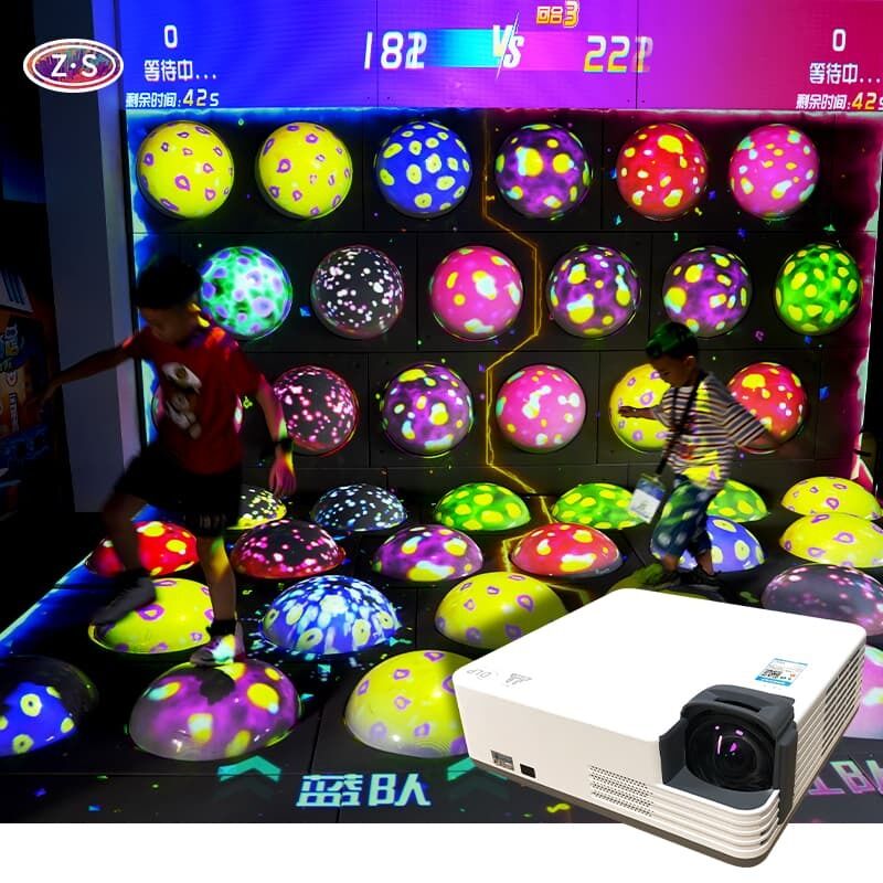 Motion Driven Interactive Entertainment Immersive Bouncing Sphere for Project