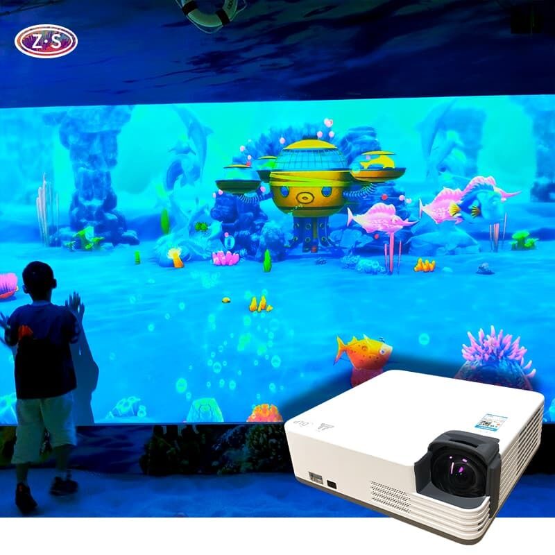 Family Entertainment Center Featuring Interactive Coloring Wall for All-Day Fun