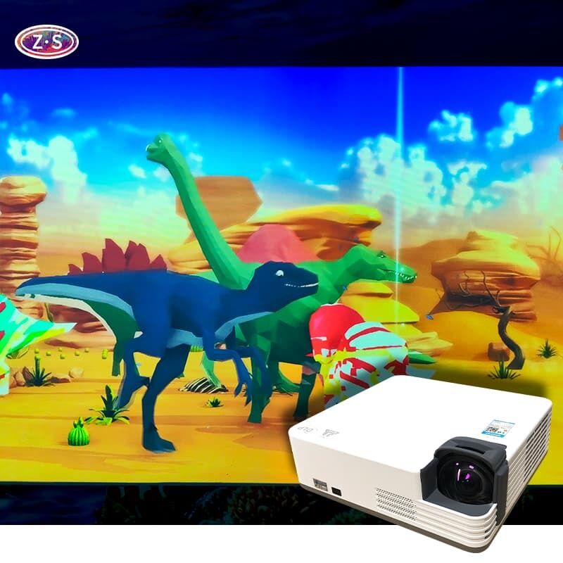 Shopping Mall Interactive Zone with Interactive Coloring Wall for Family Crowds