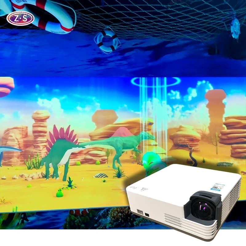 Laundromat Play Corner Using Interactive Coloring Wall for Chore-Time Entertainment