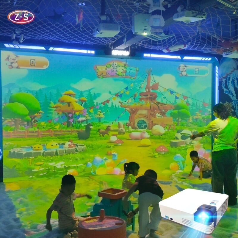 Digital Sand Pool Experience Interactive Sand Projection Game for  Leisure Parks