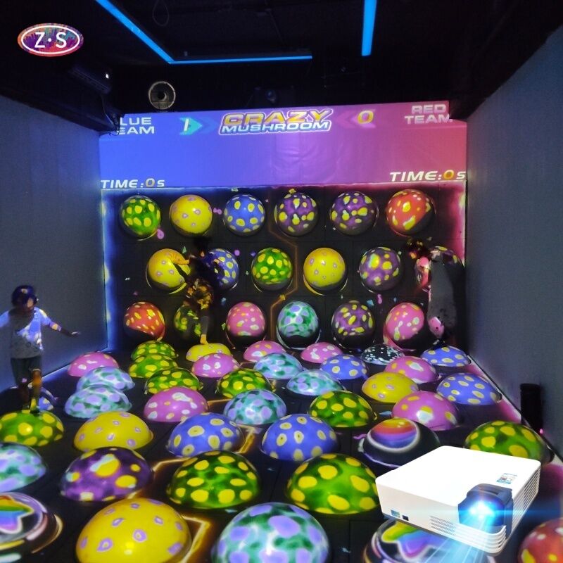 Kids & Family Immersive Play Sphere Interactive Jumping Ball Projection System