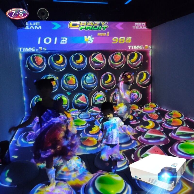 Maximize Your Space Interactive Jumping Ball Projection No Remodeling Needed