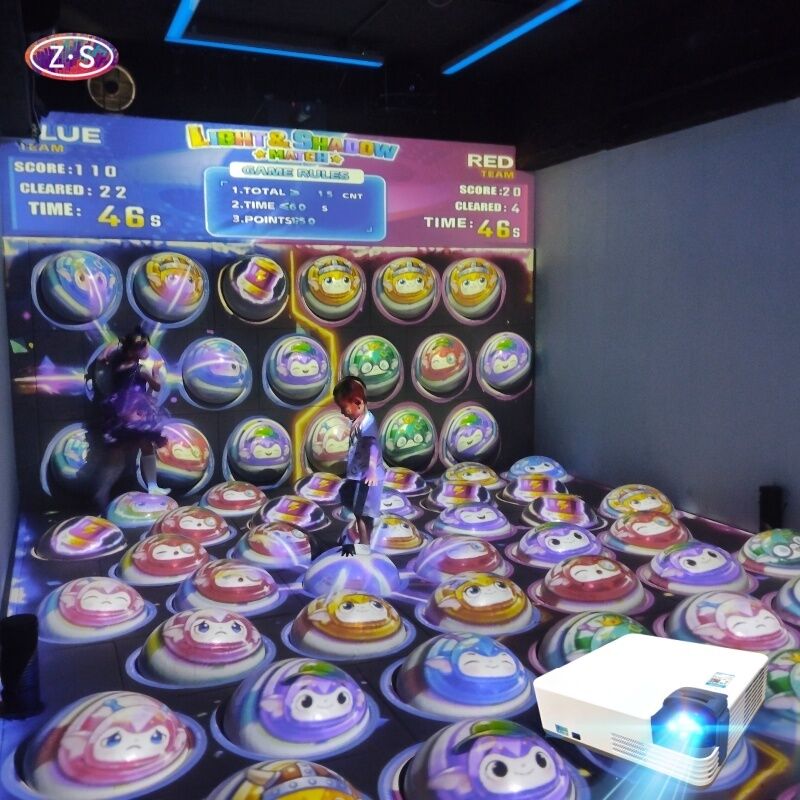 Immersive Interactive Sphere High Resolution Laser Projector Flexible Wall Size
