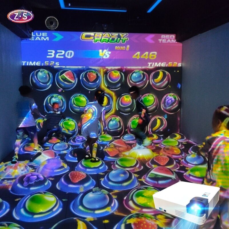 Long-Lasting Play Laser Interactive Jumping Ball Projection Game 20k Hours
