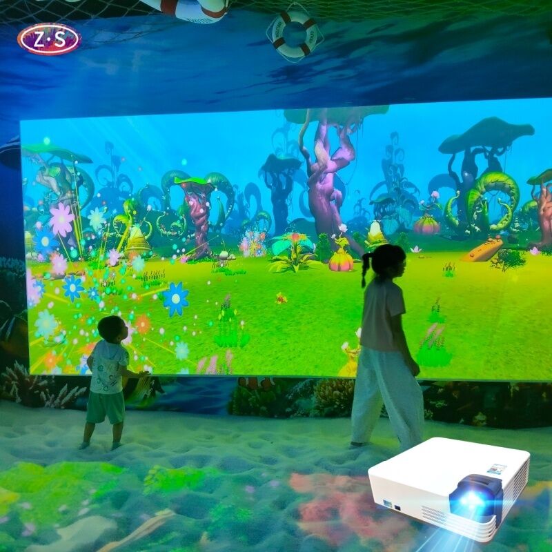 Commercial Projection Solution Immersive AR Drawing Games for Exhibitions