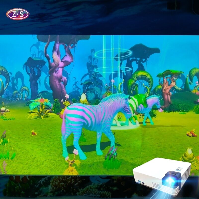 Family Friendly Attraction Immersive AR Drawing Games with AR Animation