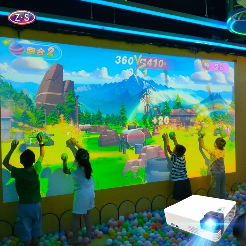 Juegos interactivos de pelota blanda seguros para zonas de actividad y áreas de juego