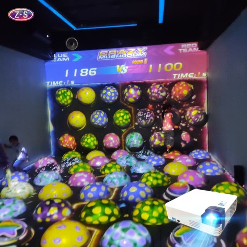 Laser Source 3LCD Immersive Interactive Sphere Real-time Interaction System