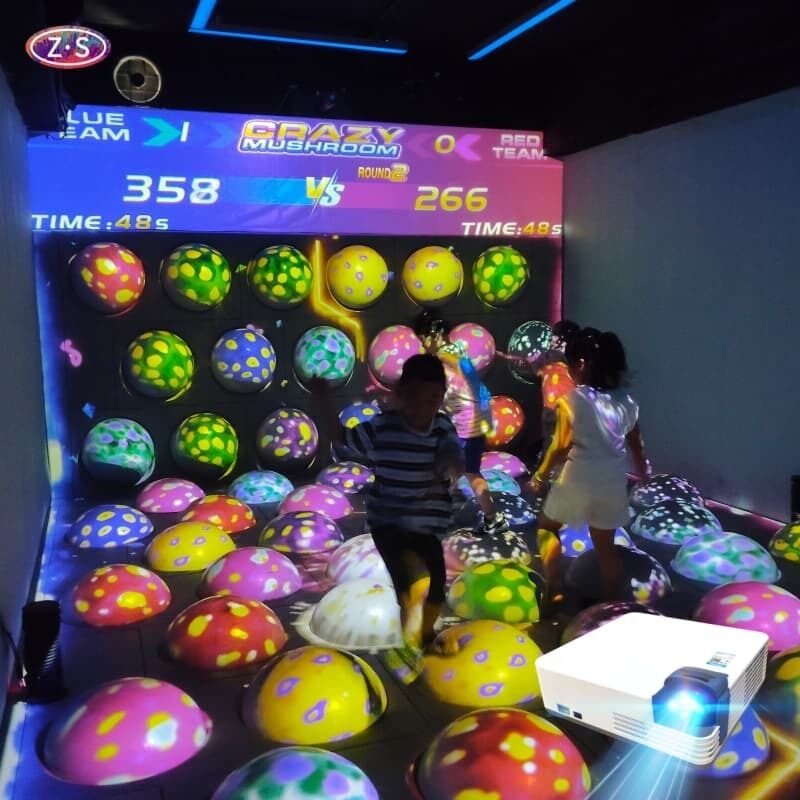 Fun Sports Immersive Interactive Sphere Projection Stable Long-Term Operation 