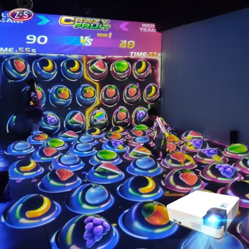 Motion Interactive Play Platform Immersive Bouncing Sphere for Leisure Facilities