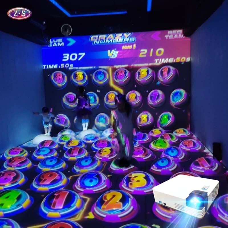 AR Ball Playground Immersive Jumping Sphere Quick Deployment For Activity Areas
