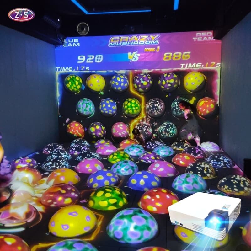 Dynamic Motion Play System Immersive Jumping Sphere for Indoor Recreation Venues