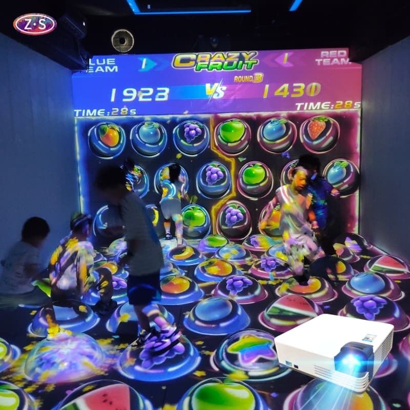 Interactive Motion Experience Immersive Jumping Sphere for Children's Activity Park