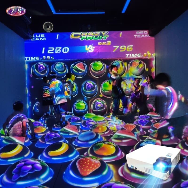 Commercial Projection Playground Immersive Jumping Sphere for Leisure Facilities