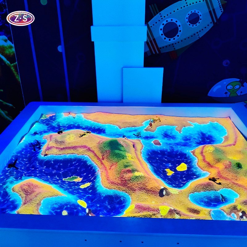 Interactive AR Sandbox Table for Geography & STEM Learning