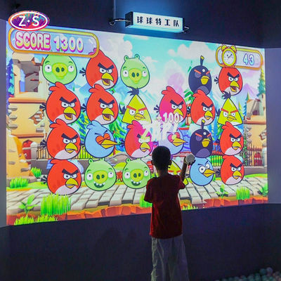 30 Games Interactive Wall Projection Multiplayer 3m*2.2m Projection Games